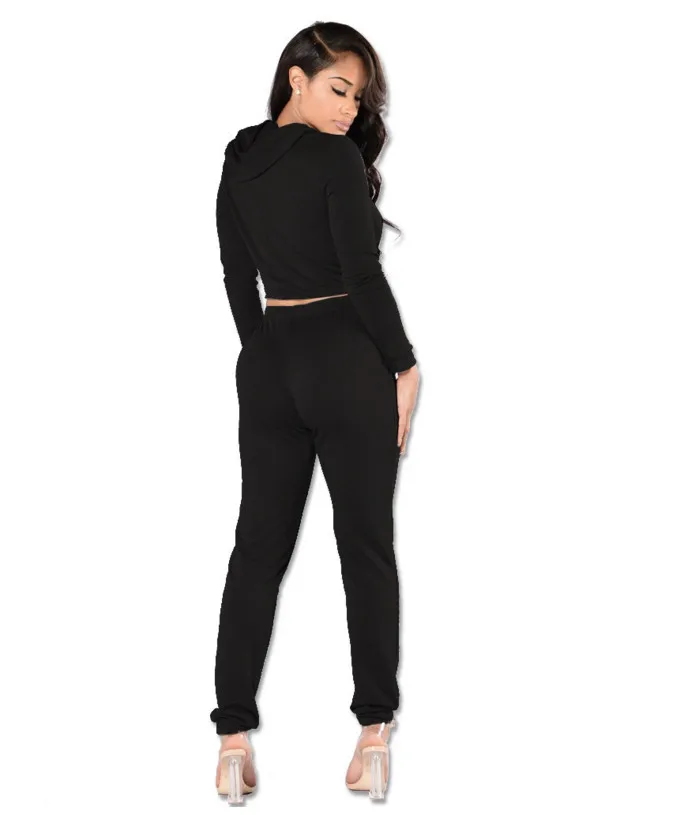 women hollow out Exposed navel suits 12_