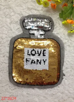 

2019 New Fashion DIY Applique Embroidery Applique Costume Decoration Dimensional Bottle Bead Piece