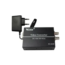 Wiistar PRO два SDI в VGA конвертер 3g SDI в VGA конвертер SCALER 1080P для CCTV PC Видео