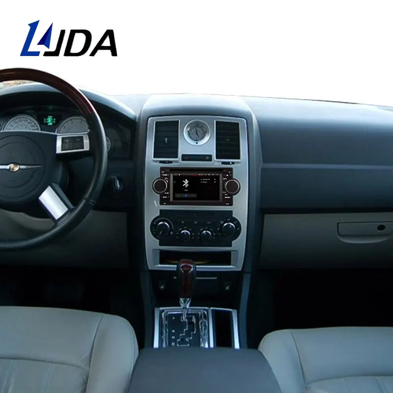 Sale LJDA Android 9.1 Car Radio Multimedia DVD GPS For Chrysler 300C PT Cruiser Aspen Sebring Dodge Caliber Ram Jeep Grand Cherokee 5