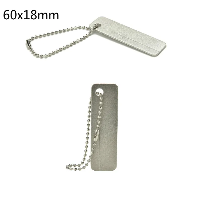 

Portable Mini Kitchen Knife Sharpener Outdoor Tools Accessories Two-stage Camping Pocket Knife Sharpener With Keychain