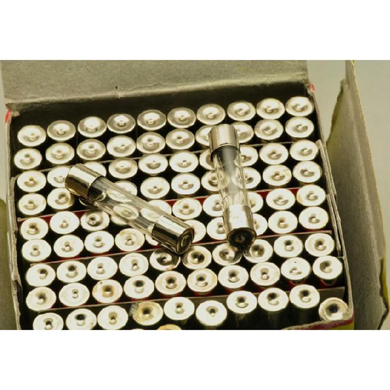 

500pcs/lot 6x30 Glass Fuse Assorted Packs 6*30 250V 0.5A-30A 13values for choice Glass Fuses Kit