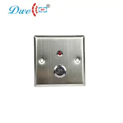 DWE cc РФ Алюминий контроля доступа ключ кнопка выхода со светодиодным индикатором
