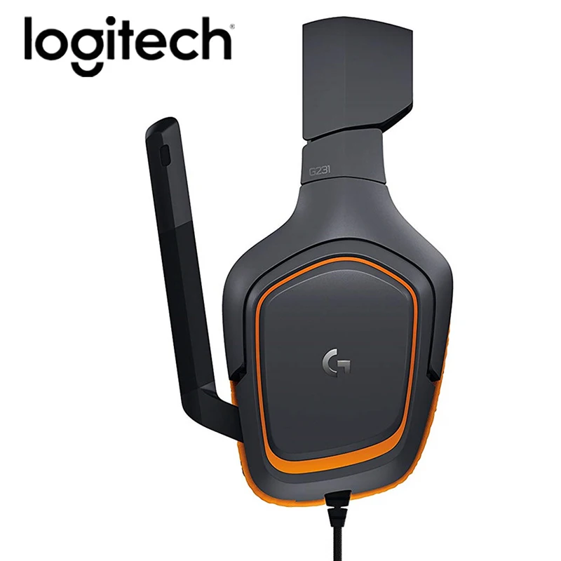 100% оригинальная игровая стереогарнитура Logitech G231 с шумоподавлением и микрофоном