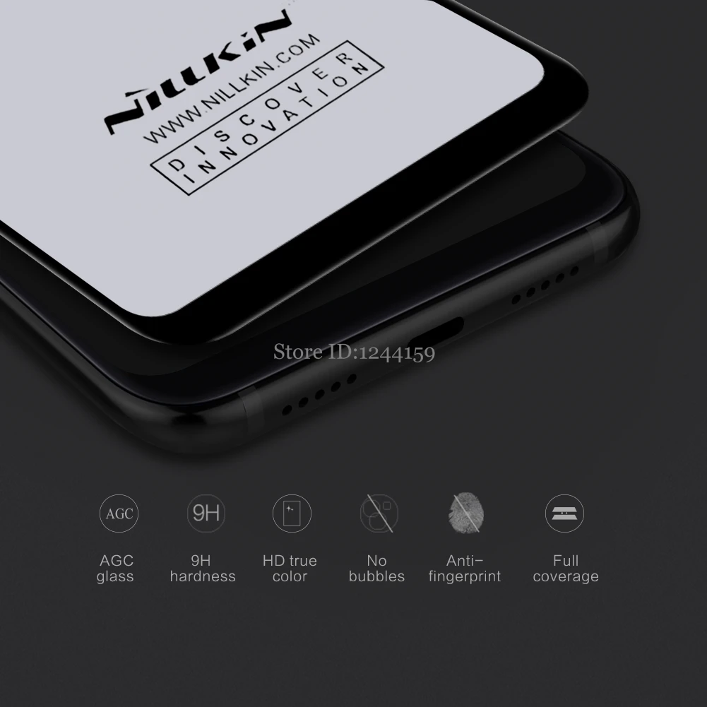 Pаспродажа 3D закаленное стекло для xiaomi mi 8 Nillkin CP + MAX Curve полное покрытие 9H Arc Pre mi um для xiaomi mi 8 SE Защитная пленка для экрана