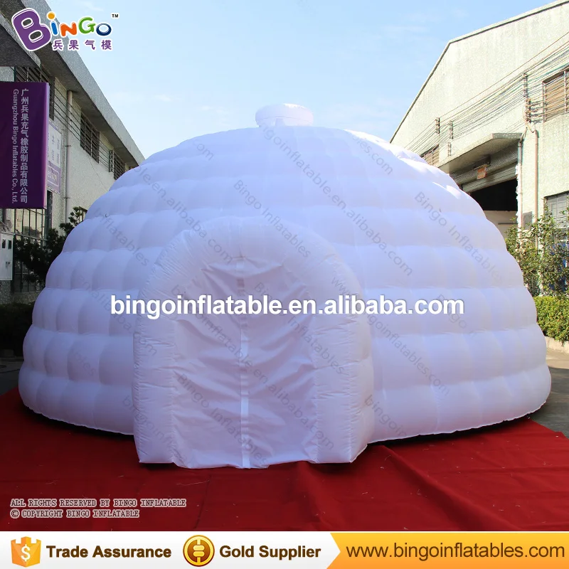  Factory direct sale 6X6X3.5 m inflatable dome igloo tent for outdoor event high quality blow up all
