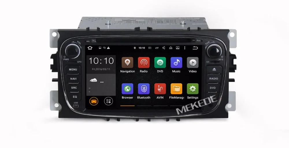 Sale 2 Din 7Inch Android 7.1 2G RAM Car DVD Player For FORD/Mondeo/S-MAX/Connect/FOCUS 2 2008-2011 With 4G Wifi Radio GPS Bluetooth 6 Sale 2 Din 7Inch Android 7.1 2G RAM Car DVD Player For FORD/Mondeo/S-MAX/Connect/FOCUS 2 2008-2011 With 4G Wifi Radio GPS Bluetooth 6