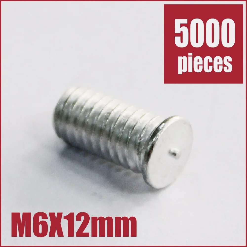 

M6 screw cd weld spot welding sheet metal capacitor discharge tool welder gun machine aluminum studs fastener threaded flanged
