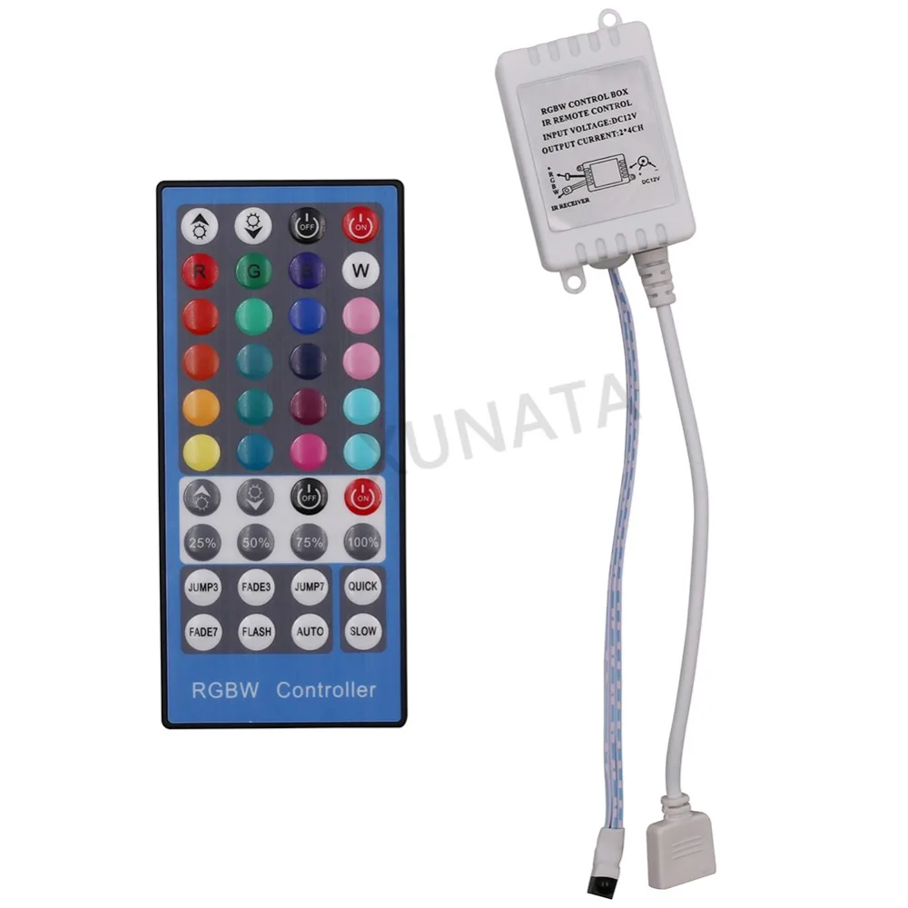 DC5-24V 40Key 5Pin IR Remote Controller For RGBW RGB Warm White LED Pixels Strip Lamp Lighting Accessories | Лампы и освещение