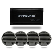 4 канала 500 Вт Морской Blutooth мотоциклетные Автомобильные усилители лодка стерео аудио 3 дюймовый морской Водонепроницаемый стерео Колонка для мотоцикла