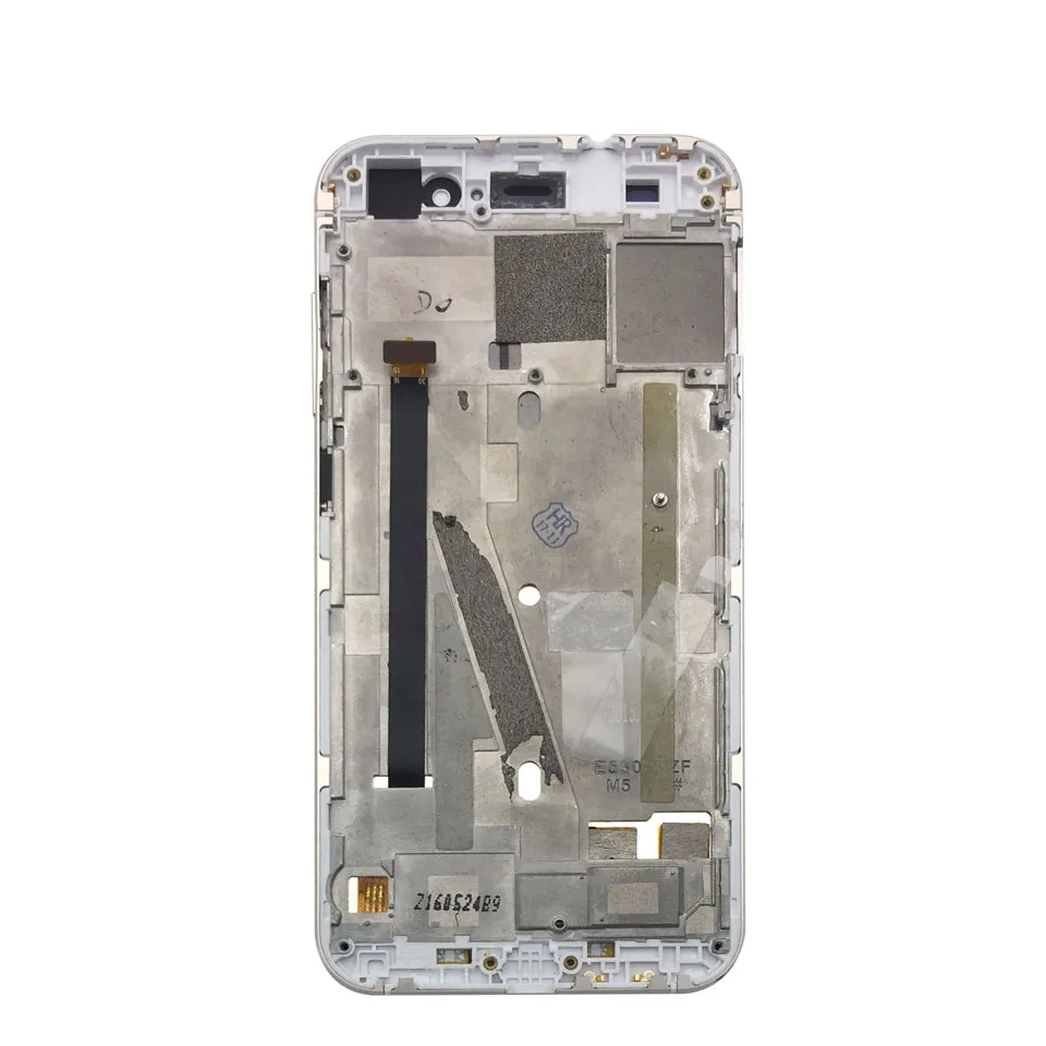 ZTE V6 X7 LCD Display With Frame White (6)