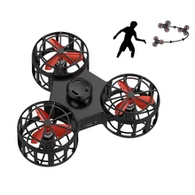 Global Drone Mini Flying Fidget Spinner Autism Anxiety Stress Release Toy Micro Flying Spinning Funny Gift Toys For Children
