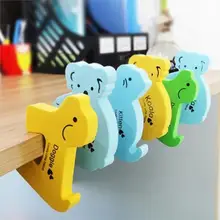 5 шт./лот baby safe дверные проемы Палец щипка забор блокировки Фиксаторы для Дверные рамы Детские протектор Мультфильм Дети Детская безопасность двери