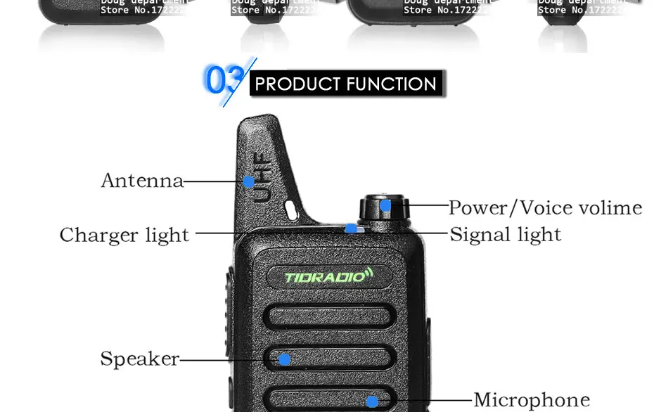 4 шт./лот TID радио TD-M8 мини-рация UHF 400-470 МГц коммуникатор CB Ham радио S HF Transce двухстороннее радио для детей игрушки