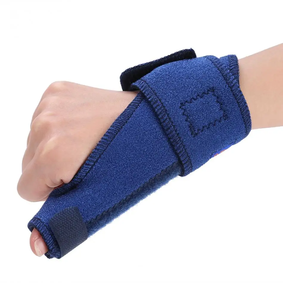 Adjustable Medical Thumb Splint Fracture Finger Splint Hand Support Recovery Brace Protector Injury Aid Stabilizer Guard Tool a