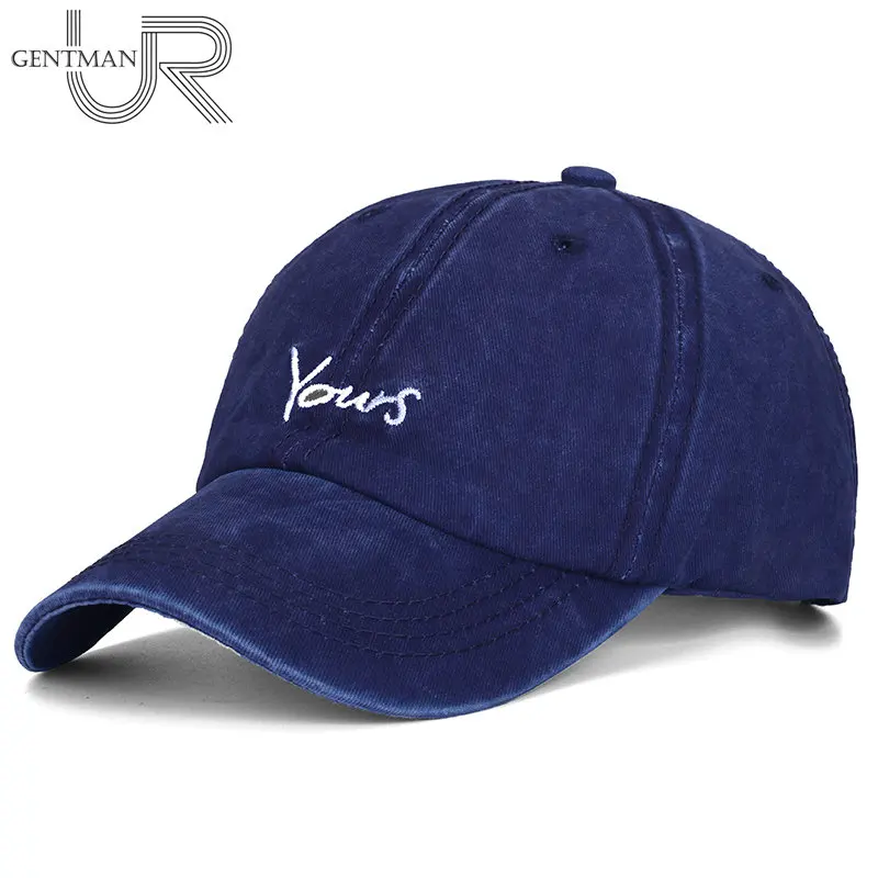 

New Fashion YOURS Letter Embroidered Baseball Cap High Quality Casual Hat Man Woman Adjustable Washed Cotton Vintage Cap