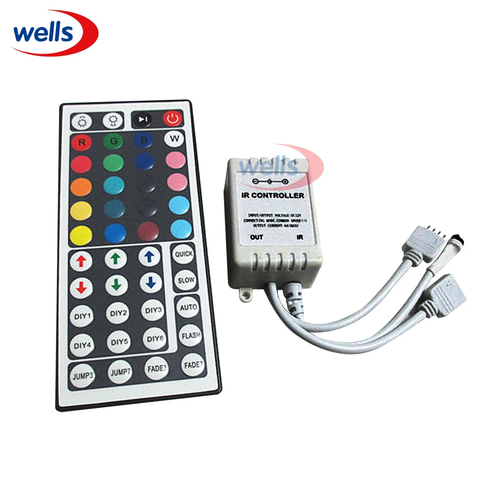 Tiras de Led 44 chave ir controle remoto Ocasião : Sala de Estar