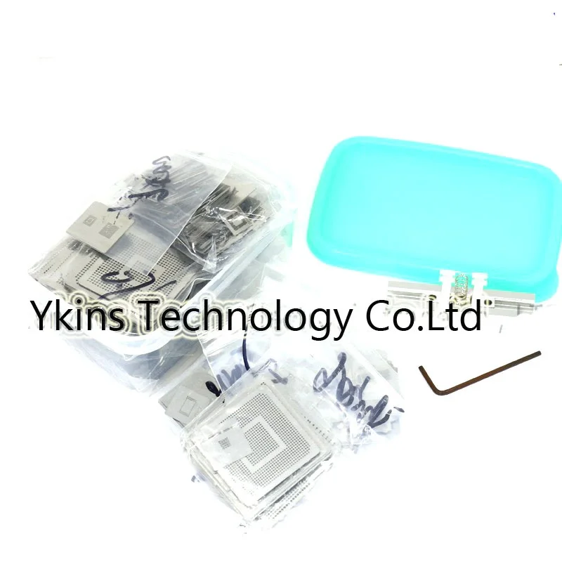 

New Upgrade 715/model BGA Stencil Bga Reballing Stencil Kit with direct heating Reballing station Replace 648/pcs BGA Stencil