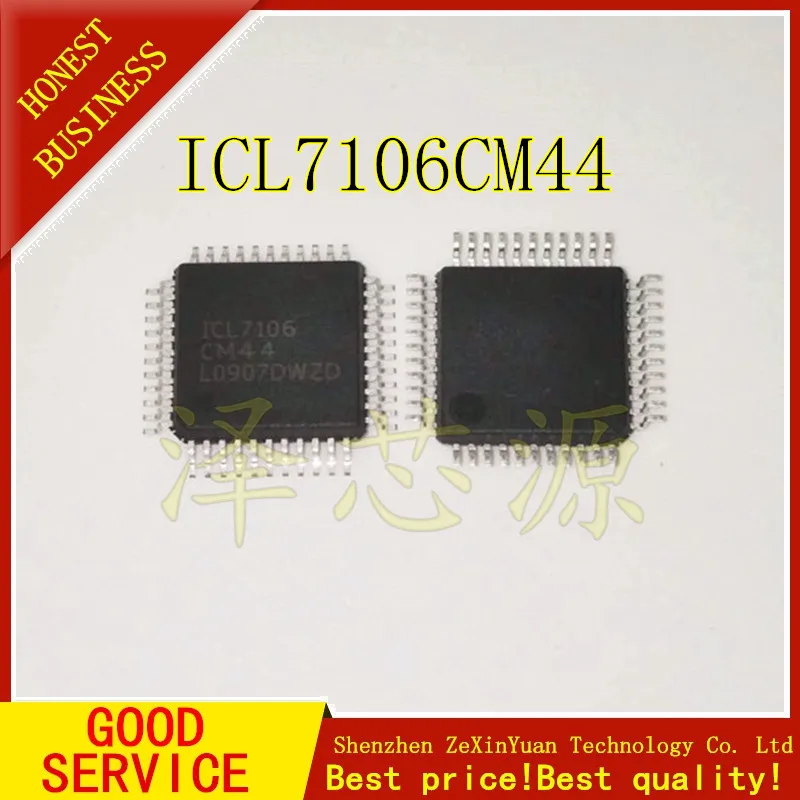 

2PCS/LOT ICL7106 ICL7106CM44 QFP44 LCD Display Driver QFP new original