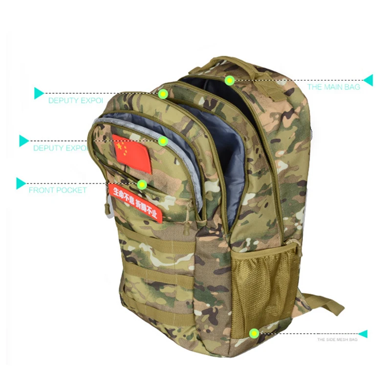 Airborne Cp Delle Esterna Regalo D5 Molle Militare Viaggi Per Acu 1c 2c Digital 3c Singola Zaino Atterraggio Confezione khaki Borse Di Spalla Donne Digital Caccia Colonna Desertdigital Black Nylon Gli Uomini 7SHWU00