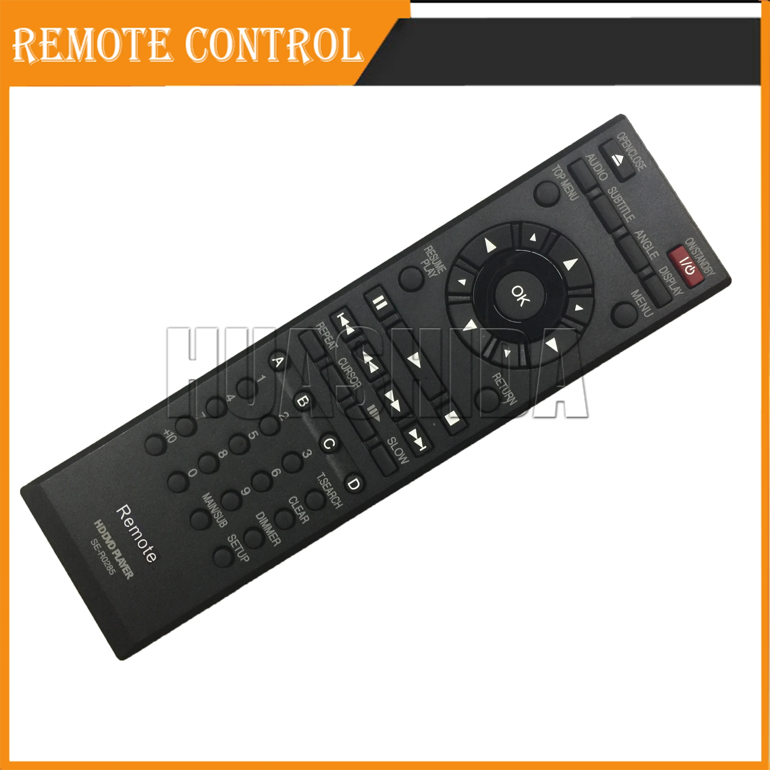 New For Toshiba Hd Dvd Player Remote Ser0285 F Hda3 Hda3ku Hda3kc
