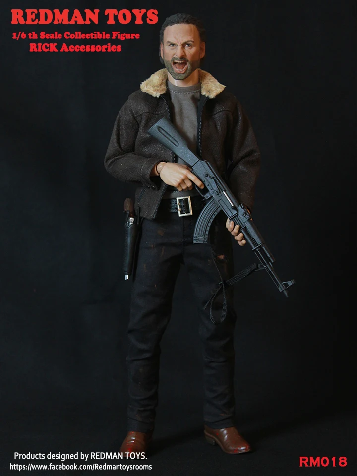 Redman/игрушки Rm018 1/6 ходячих мертвецов набор шерифа Рика для 12 дюймовой экшн фигурки