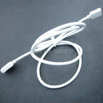 

10pcs/lot 1 meter 4 Pin Female Connector Extension Cable For SMD 3528 5050 RGB LED Flexible Strip Lighting Connecting