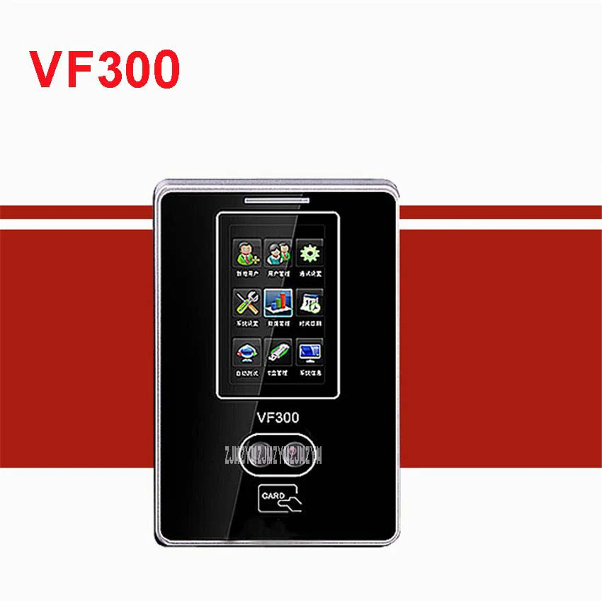 VF30 биометрический tcp/ip usb Распознавание лиц время посещаемости рекордер времени часы бесплатное программное обеспечение DC12V лицо посещаемости