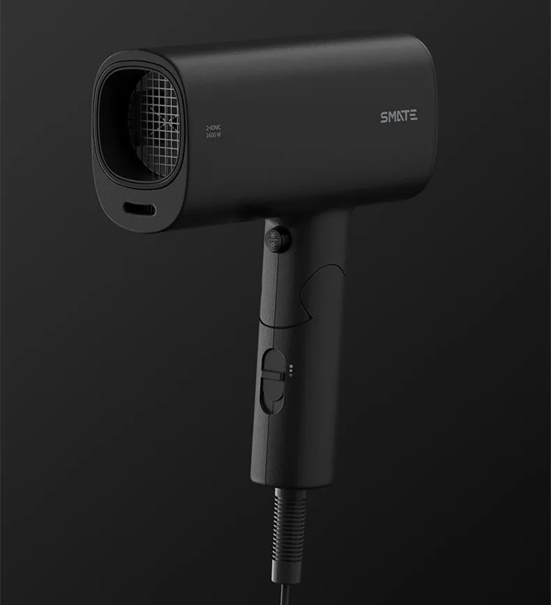 Xiaomi Youpin SMATE фен для волос для дома и путешествий Высокая мощность/складной/отрицательный ион/холодный горячий Фен парикмахерские инструменты 1600 Вт 220 В