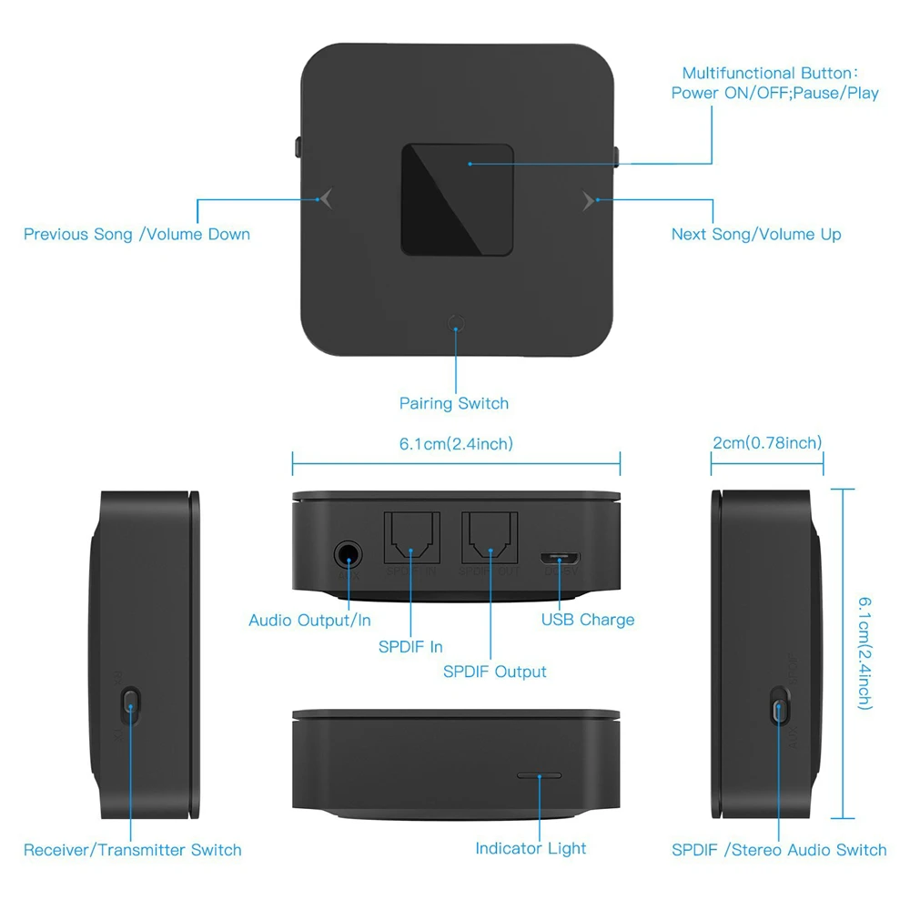 C85 Bluetooth fm-передатчик