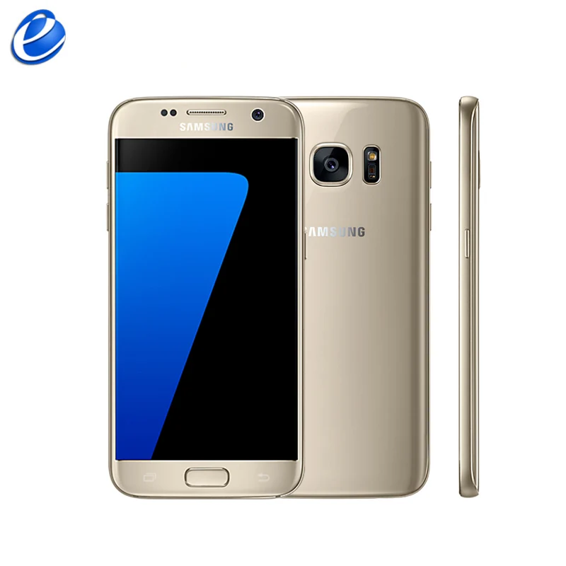 Оригинальный samsung Galaxy S7 G930 одной сим NFC отпечатков пальцев 5 1 'Ɗ GB Оперативная