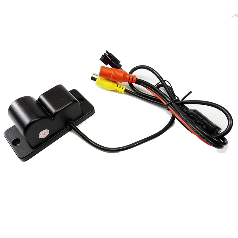 2in1/3in1 automóviles alarma de sonido CCD coche reverso copia de seguridad LED cámara de visión Trasera Sistema de Radar de estacionamiento, cámara de visión trasera + 2 sensores