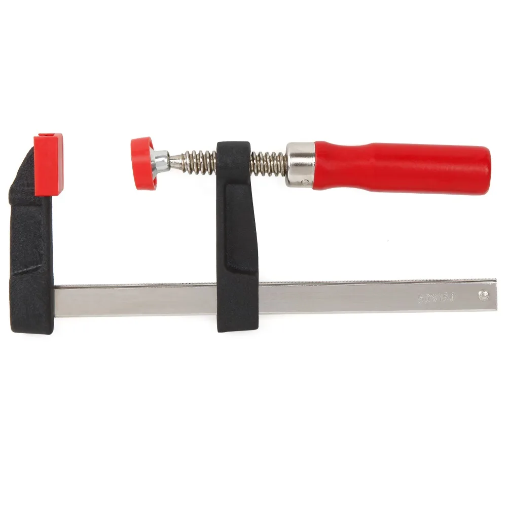 WORKPRO-Steel-Bar-Clamp-with-wood-handle-Malleable-cast-jaws-for-strength-and-durability-50mm-200mm (4)