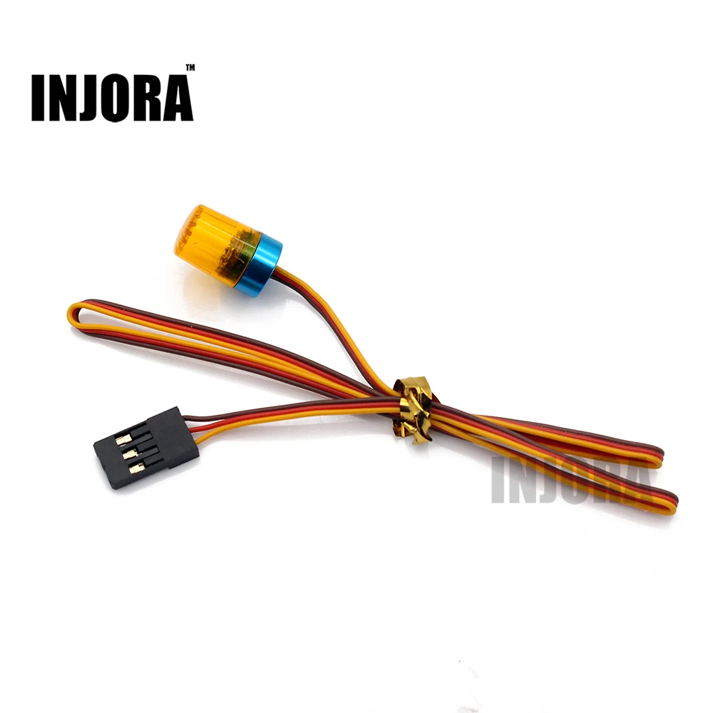 

Multi-function LED Lamp Strobing-blasting/Flashing/Rotating Light for 1/10 RC Model Car 1:14 Tamiya Tractor RC Engineering Truck