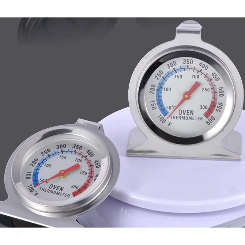 2016 Home Stainless Steel Oven Thermometer Kitchen Food Meat Dial