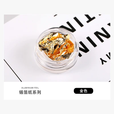 Украшение для ногтей супер тонкий honeysuckle tinfoil стикер Поставки