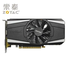 Zotac original GTX1050-2GD5 trovão gpu placa de vídeo 128bit gp107 gtx 1050 2gb gddr5 placas gráficas mapa geforce gtx 1050 usado