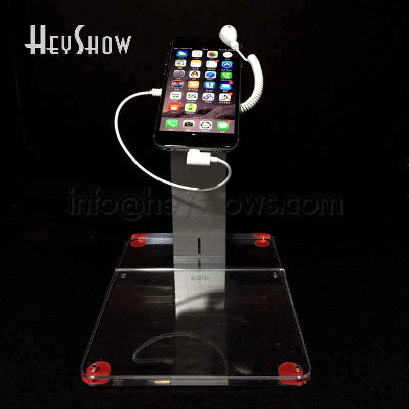  Mobile Phone Security Stand Alarm Iphone Anti Burglar Display For Smartphone Burglar Alarm With Acr