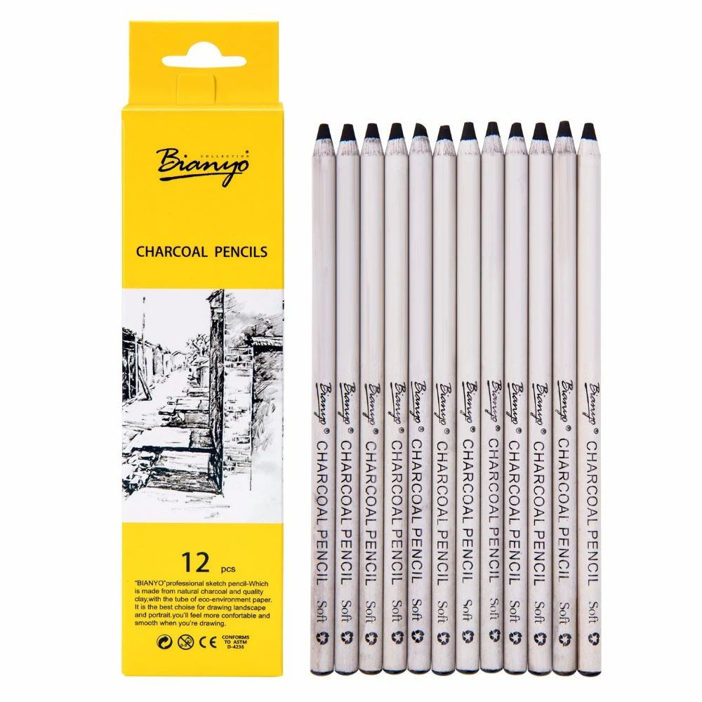 12pcs Sketch Pencils Eraser Charcoal Pencil Paper Drawing Set Art Supply 12pcs Sketch Pencils Eraser Charcoal Pencil Paper Drawing Set Art Supply