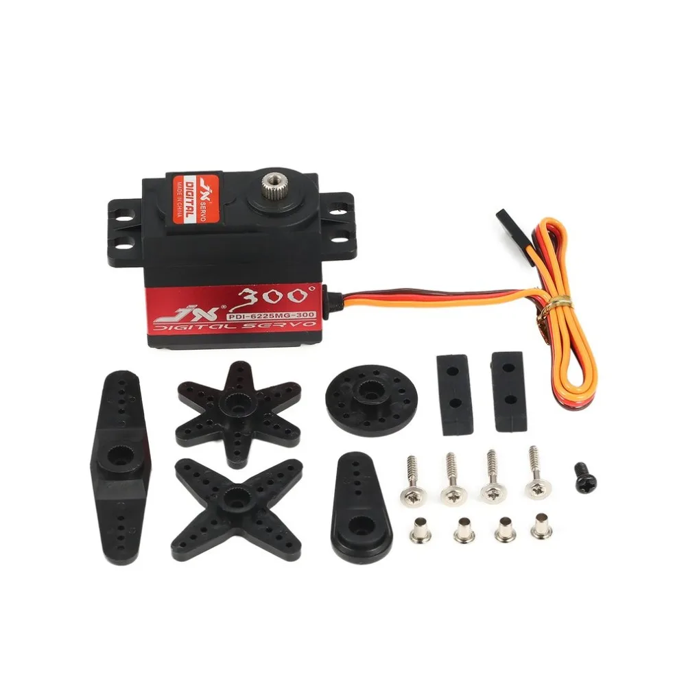 JX PDI 6225MG 300 градусов 25 кг металлическая Шестерни цифровой Стандартный сервопривод