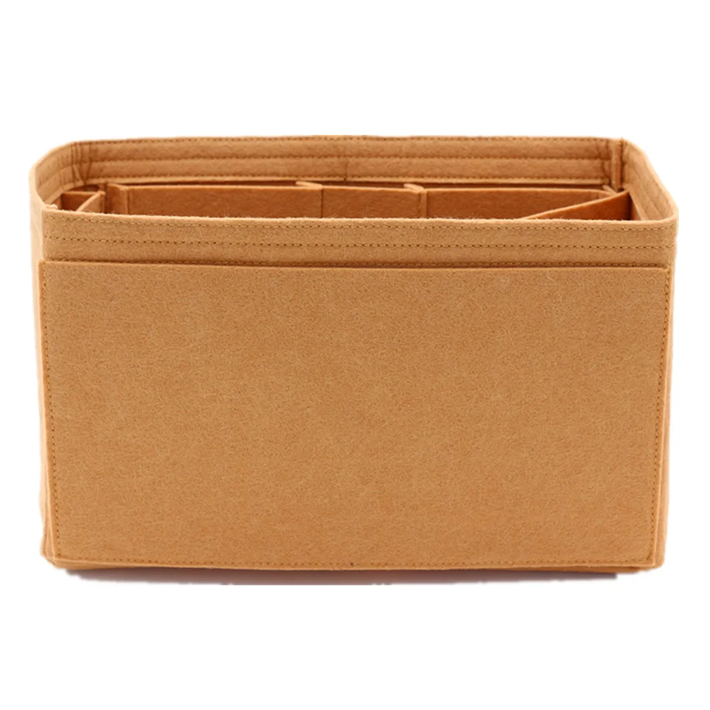 سبيدي 25 30 35 ورأى القماش إدراج مقسم حقيبة الكاكي حقيبة ماكياج المشكل المنظم السفر الداخلية محفظة المحمولة التجميل أكياس