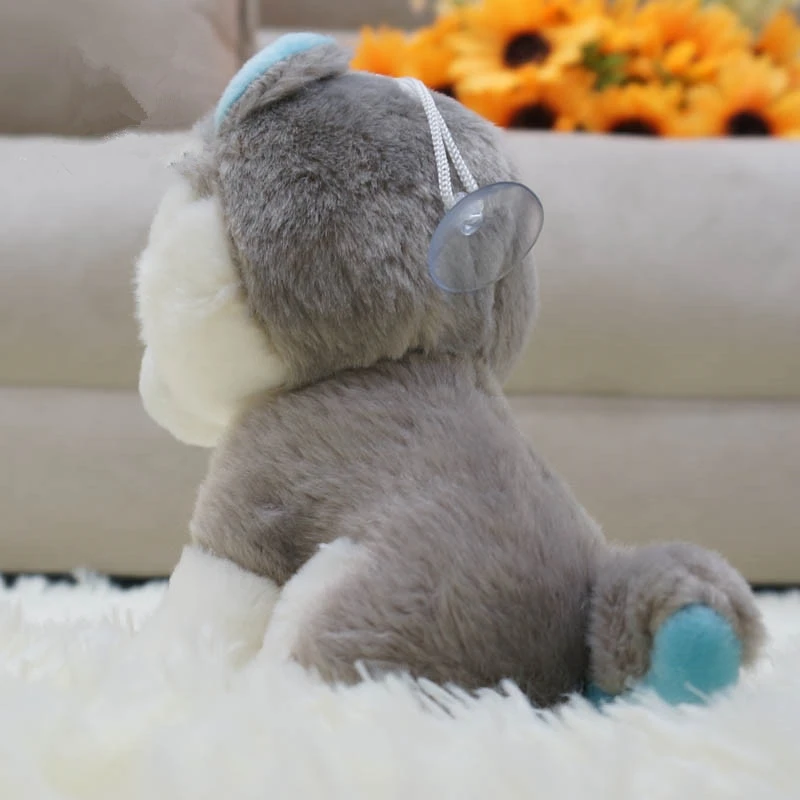 2018 lovely soft mini animal husky doll stuffed big eyes cartoon dog toy baby gift 16cm DY50155 (6)