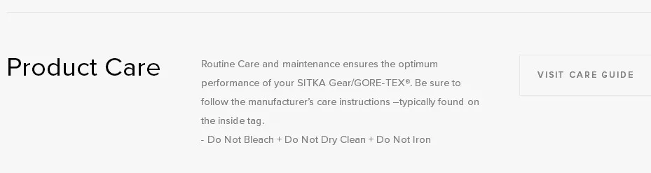 prodcut Care