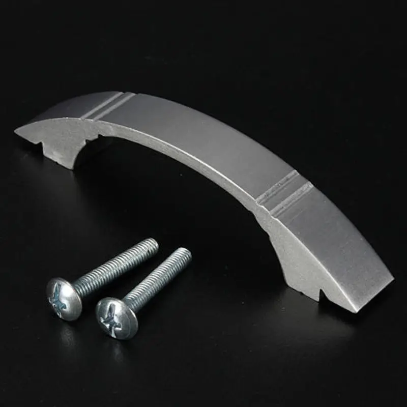 MEGAIRON مقابض باب خزانة عصرية الفضة مقبض درج دولاب مطبخ مقابض مقابض أدراج بسيط خزانة المقابض