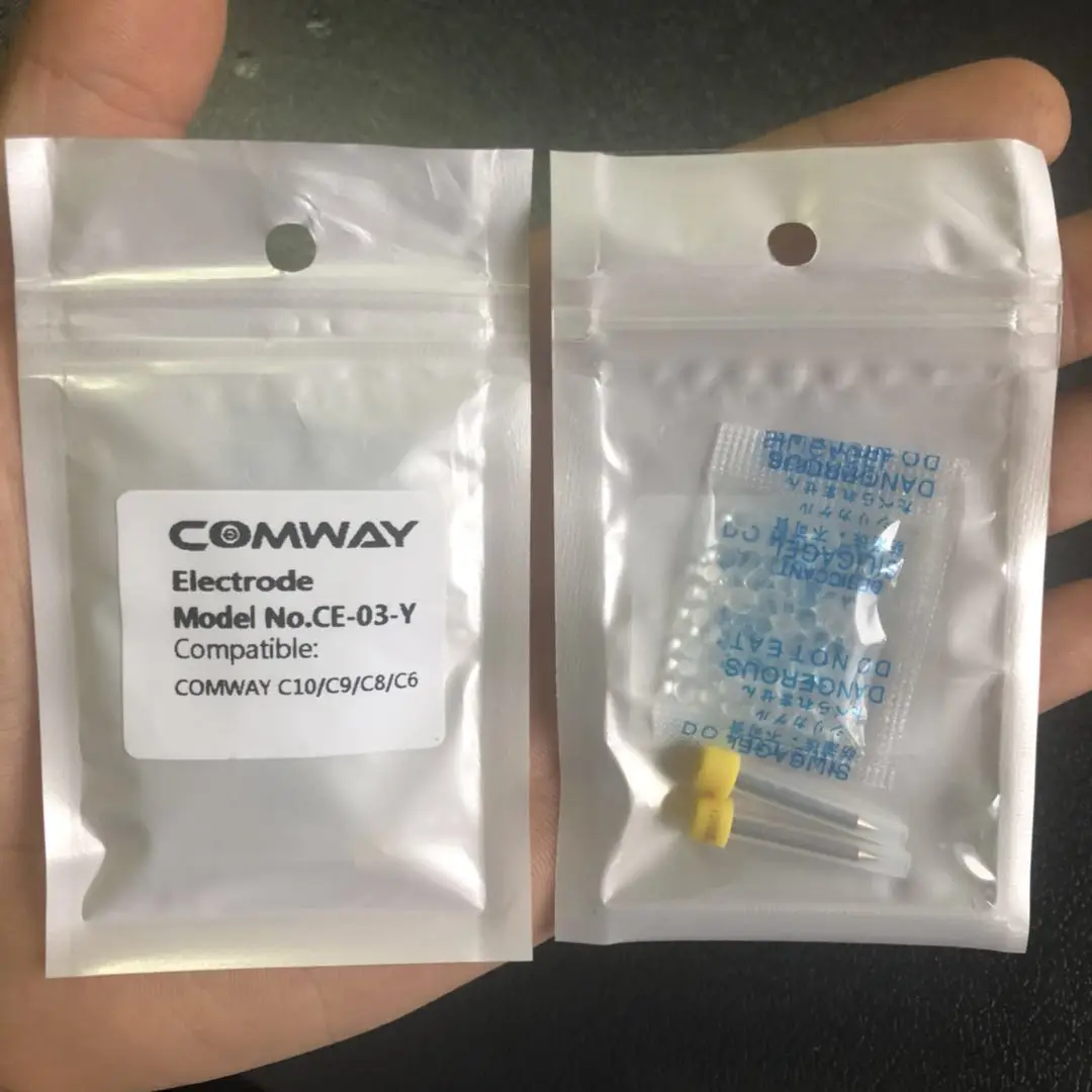 

1 Pair Original C6 COMWAY electrodes For COMWAY C6/C8/C9/C10 Fiber splicer Splicing Machine Electrodes Free shipping