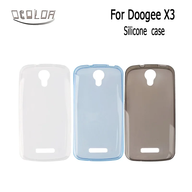 Ocolor Для Doogee X3 Защитный чехол для телефона силиконовый прочный армированный