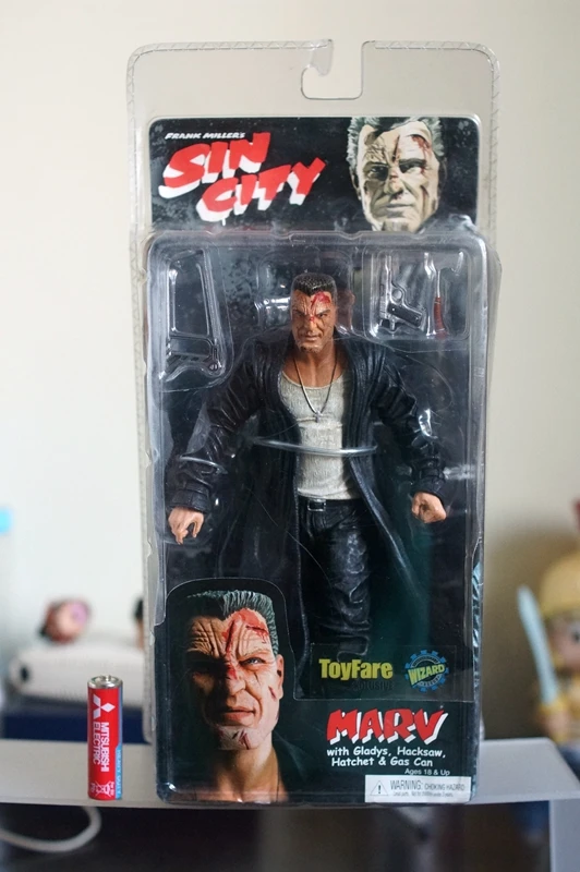 NECA SIN CITY SANGUINOSA MARV фигурки MODELLO STATUA Коллекционная Фигурка GIOCATTOLO Аниме Фигурка Da Collezione модель игрушки