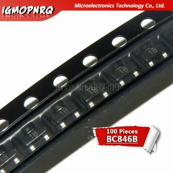 

100PCS BC846B BC847A BC847B BC847C BC848B BC856B BC857B BC857C SOT23 NPN general purpose transistors