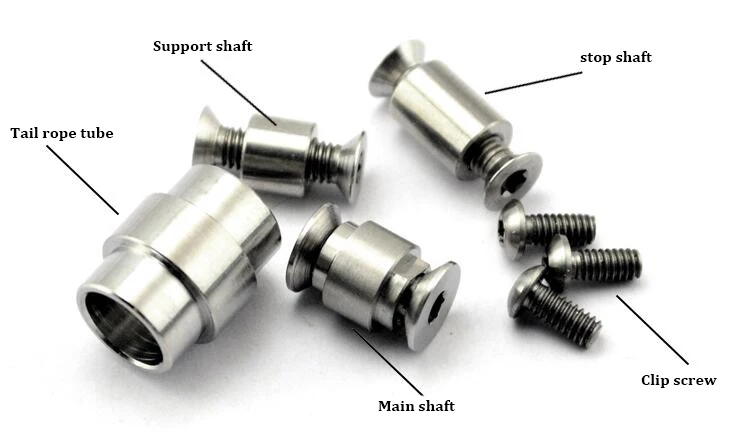 C81-Knife-handle-holder-patch-screws-Titanium-alloy-nails