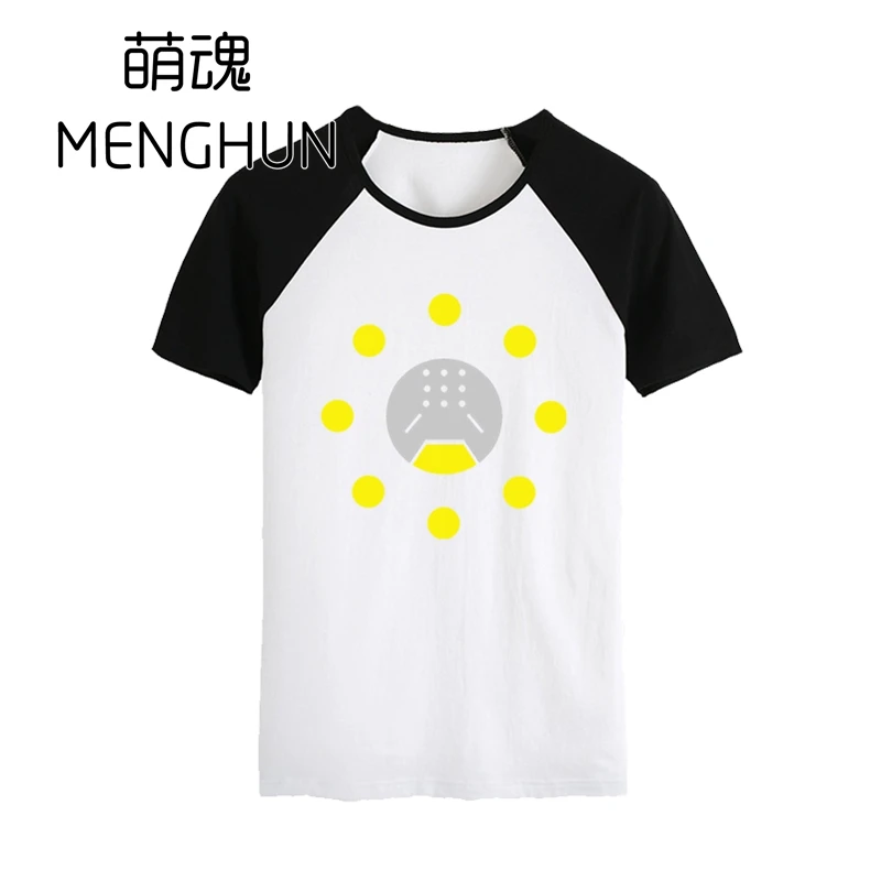 Ow fans/Хлопковые футболки OW hero Zenyatta с милым дизайном повседневная одежда летняя